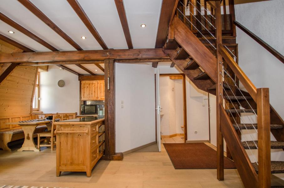 Rent in ski resort 3 room duplex apartment 6 people (antares) - Villa 1930 - Chamonix - Living room