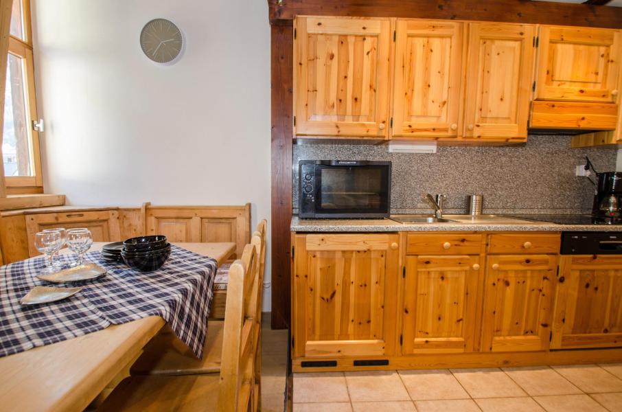 Skiverleih 3 Zimmer Maisonettewohnung für 6 Personen (antares) - Villa 1930 - Chamonix - Küche