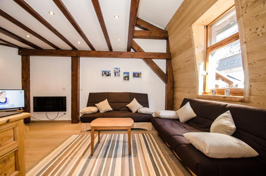 Location au ski Appartement duplex 3 pièces 6 personnes (antares) - Villa 1930 - Chamonix - Séjour