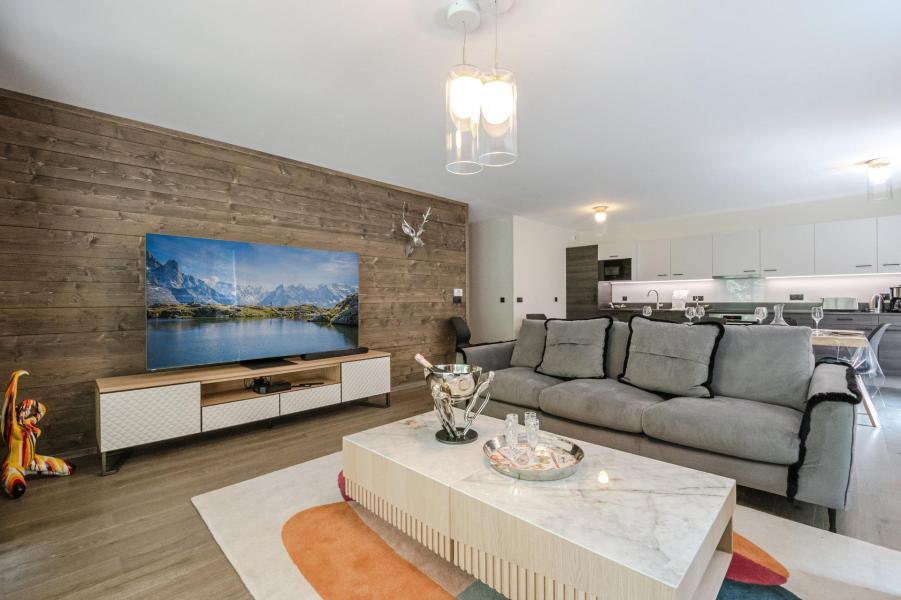 Аренда на лыжном курорте Апартаменты 4 комнат 6 чел. (LISBA) - WHITE PEARL - Chamonix - Салон