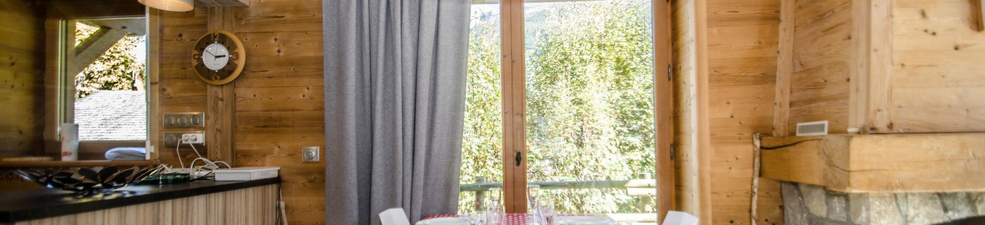 Wynajem na narty Domek górski 4 pokojowy 6 osób - Chalet le Panorama - Chamonix - Pokój gościnny