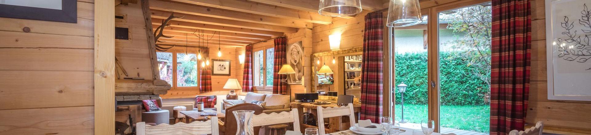 Аренда на лыжном курорте Шале 6 комнат 9 чел. - Chalet Macha - Chamonix - Салон