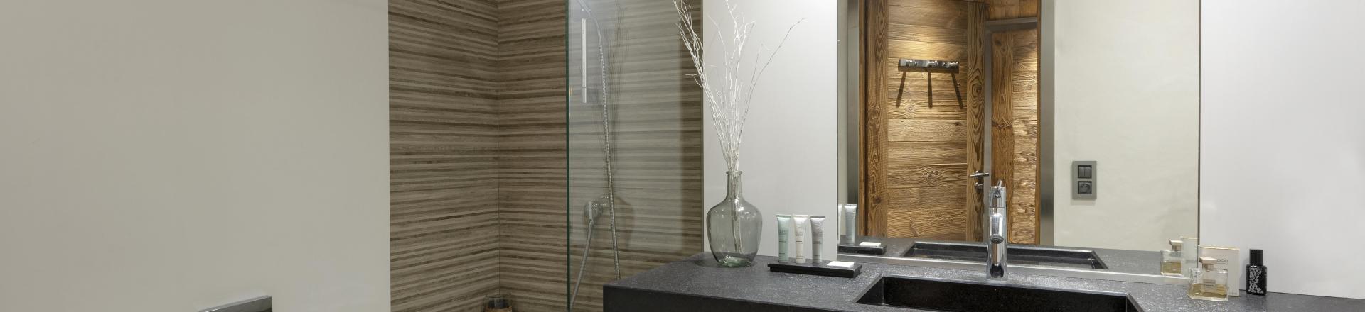 Skiverleih 4-Zimmer-Appartment für 8 Personen - Résidence le Cristal de Jade - Chamonix - Badezimmer