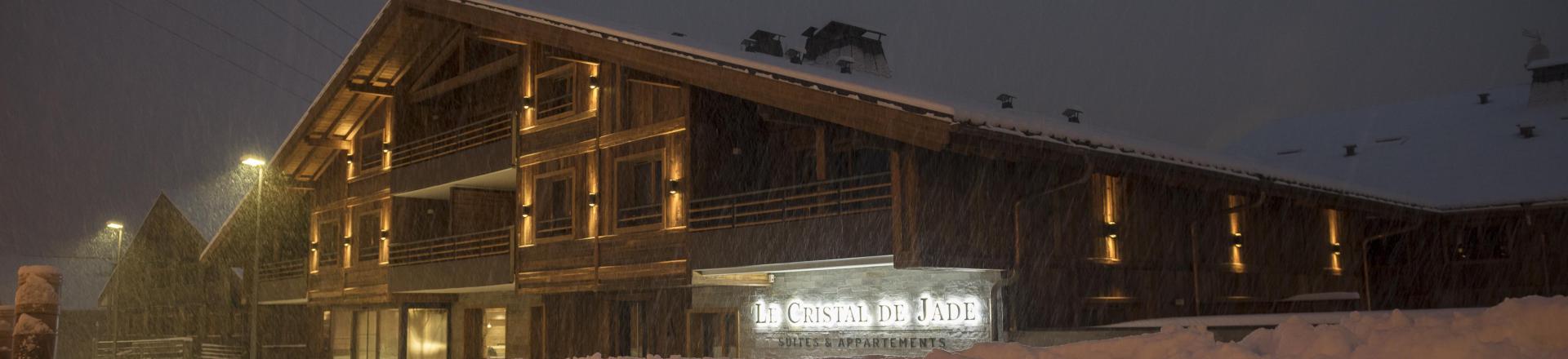 Soggiorno sugli sci Résidence le Cristal de Jade - Chamonix - Esteriore inverno