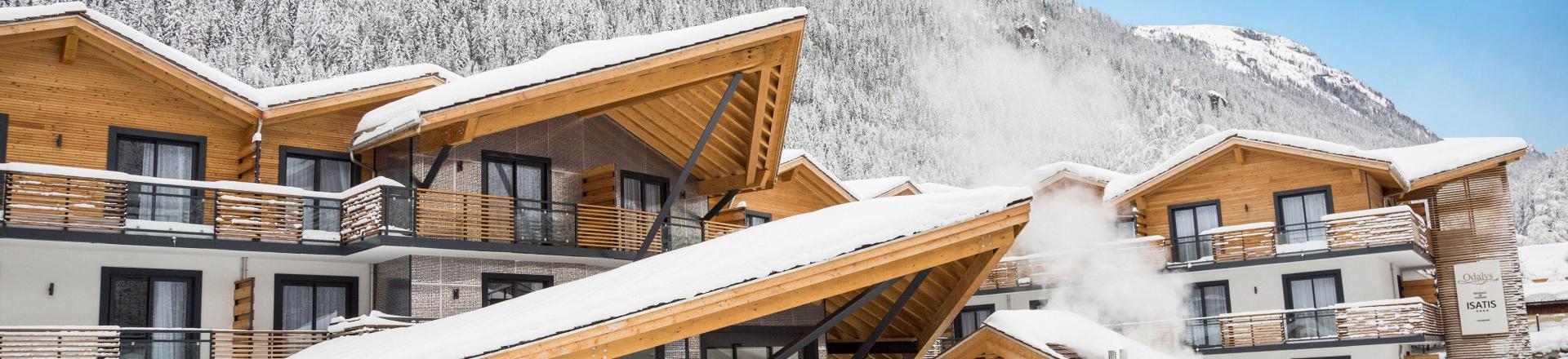 Аренда на лыжном курорте Résidence Prestige Isatis - Chamonix - зимой под открытым небом
