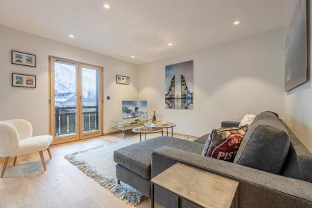 Rent in ski resort 4 room apartment 6 people - BIONNASSAY - Chamonix - Living room