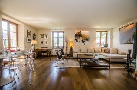 Rent in ski resort 4 room apartment 6 people (Ambre) - Chalet Ambre - Chamonix - Living room