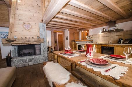 Rent in ski resort 5 room apartment 8 people (Apache) - Chalet Ambre - Chamonix - Living room
