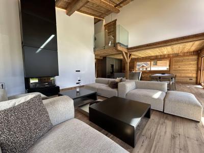 Ski verhuur Chalet triplex 7 kamers 10 personen - Chalet Black Rock - Chamonix - Woonkamer
