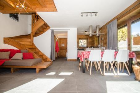 Skiverleih 4 Zimmer Chalet für 6 Personen - Chalet le Panorama - Chamonix - Wohnzimmer