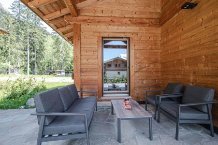 Rent in ski resort Chalet Marius - Chamonix - Terrace