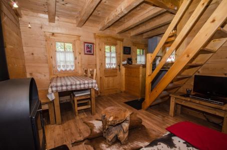 Rent in ski resort 2 room duplex apartment 3 people - Chalet Sépia - Chamonix - Living room