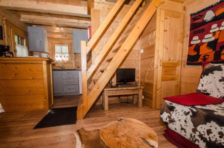 Skiverleih 2 Zimmer Maisonettewohnung für 3 Personen - Chalet Sépia - Chamonix - Wohnzimmer