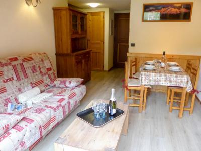 Rent in ski resort 1 room apartment 4 people (15) - Clos du Savoy - Chamonix - Living room