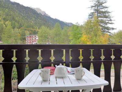 Rent in ski resort 1 room apartment 4 people (15) - Clos du Savoy - Chamonix - Terrace