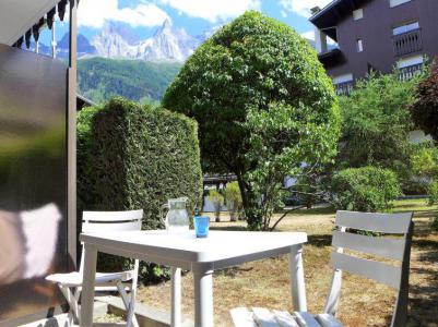 Skiverleih 1-Zimmer-Appartment für 2 Personen (22) - Clos du Savoy - Chamonix - Terrasse