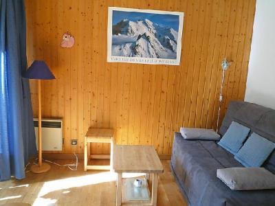 Rent in ski resort 2 room apartment 4 people (8) - Clos du Savoy - Chamonix - Living room