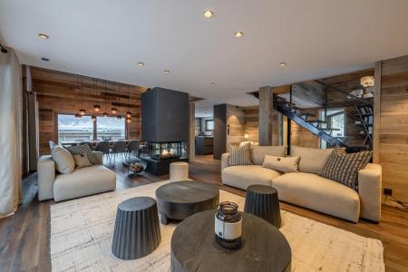 Skiverleih 8 Zimmer Chalet für 10 Personen (Glacier) - Glacier - Chamonix - Wohnzimmer