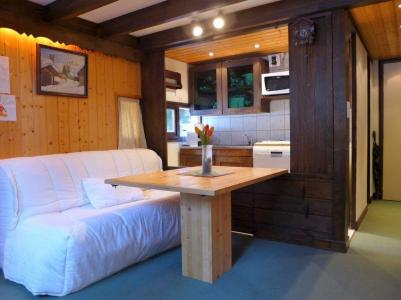 Skiverleih 1-Zimmer-Appartment für 4 Personen (4) - Grand Roc - Chamonix - Wohnzimmer