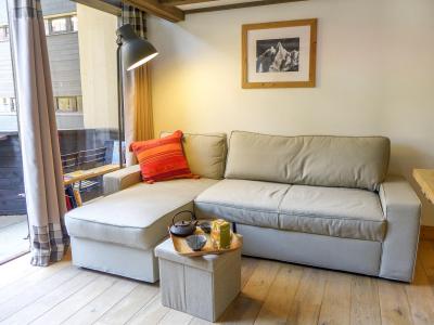 Skiverleih 3-Zimmer-Appartment für 4 Personen (5) - Grand Roc - Chamonix - Wohnzimmer