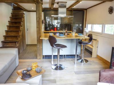 Skiverleih 3-Zimmer-Appartment für 4 Personen (5) - Grand Roc - Chamonix - Wohnzimmer