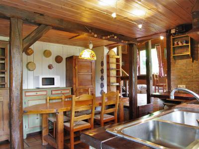 Ski verhuur Chalet 6 kamers 12 personen (1) - L'Piri - Chamonix - Woonkamer