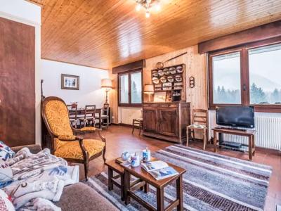 Ski verhuur Appartement 4 kamers 6 personen (8) - Le Bois du Bouchet - Chamonix - Woonkamer