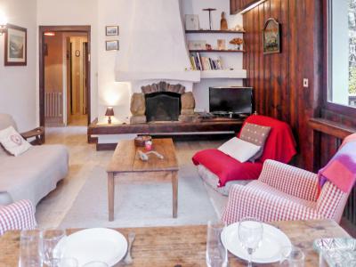 Rent in ski resort 3 room apartment 6 people (14) - Le Brévent - Chamonix - Living room