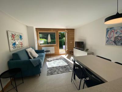 Skiverleih 2-Zimmer-Appartment für 4 Personen - Le Clos des Ancelles - Chamonix - Wohnzimmer