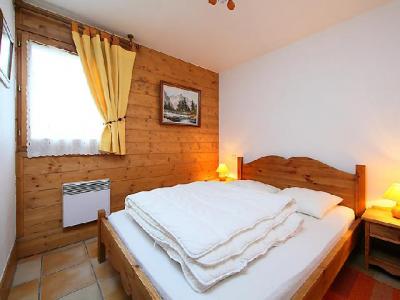 Rent in ski resort 3 room apartment 4 people (1) - Le Krystor - Chamonix - Double bed