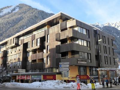 Rent in ski resort 2 room apartment 4 people (4) - Le Mummery - Chamonix - Winter outside