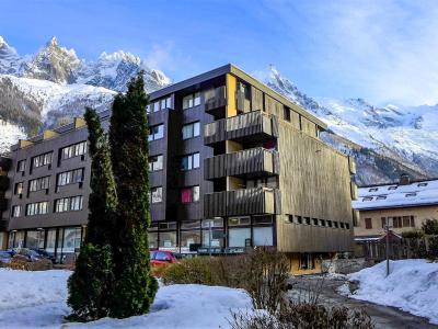 Rent in ski resort 2 room apartment 4 people (4) - Le Mummery - Chamonix - Winter outside