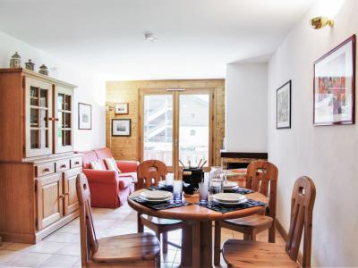 Ski verhuur Appartement 3 kamers 4 personen (4) - Les Capucins - Chamonix - Woonkamer