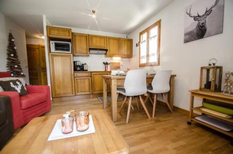 Ski verhuur Appartement 3 kamers 4 personen (LITCHI) - Les Fermes de Montenvers - Chamonix - Woonkamer