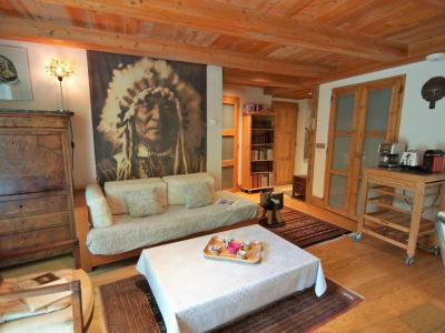 Rent in ski resort 3 room apartment 4 people (1) - Les Jardins de l'Astoria - Chamonix - Living room