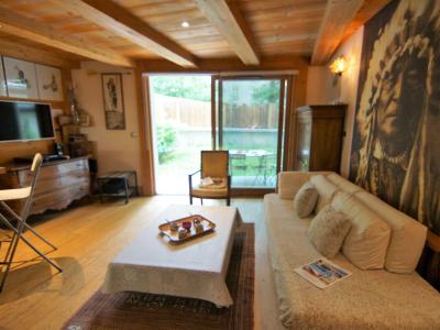 Ski verhuur Appartement 3 kamers 4 personen (1) - Les Jardins de l'Astoria - Chamonix - Woonkamer