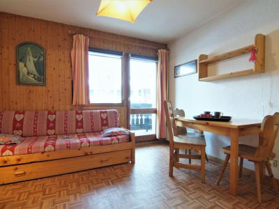 Ski verhuur Appartement 1 kamers 4 personen (4) - Les Jardins du Mont-Blanc - Chamonix - Woonkamer