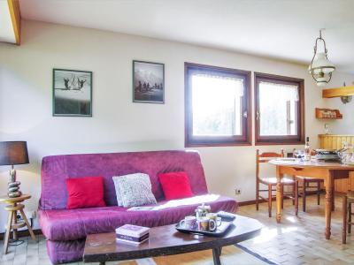 Skiverleih 3-Zimmer-Appartment für 4 Personen (2) - Les Pelarnys - Chamonix - Wohnzimmer