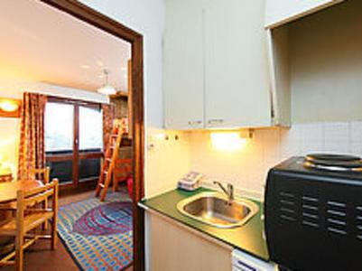 Rent in ski resort 1 room apartment 2 people (1) - Les Périades - Chamonix - Kitchenette