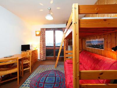 Rent in ski resort 1 room apartment 2 people (1) - Les Périades - Chamonix - Living room