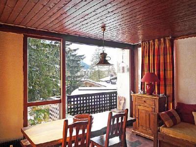 Ski verhuur Appartement 1 kamers 3 personen (1) - Lognan - Chamonix - Woonkamer