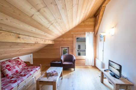 Skiverleih 3-Zimmer-Appartment für 6 Personen (vera) - Maison de Pays Campanella - Chamonix - Wohnzimmer