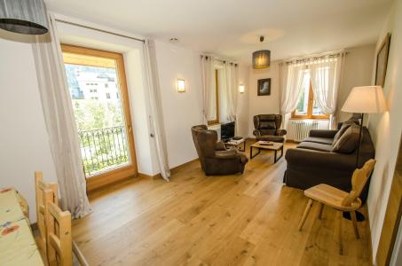 Rent in ski resort 4 room apartment 6 people (talya) - Maison de Pays Campanella - Chamonix - Living room