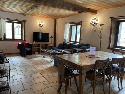 Rent in ski resort 4 room apartment 8 people - Maison la Ferme A Roger - Chamonix - Living room