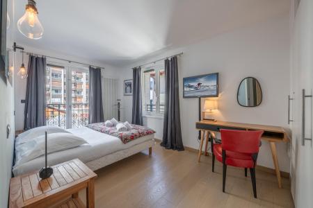 Rent in ski resort 5 room apartment 8 people (Milos) - Résidence Alpes 4 - Chamonix - Bedroom