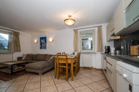 Rent in ski resort 4 room duplex apartment 6 people (ROSAS) - Résidence Androsace - Chamonix - Living room