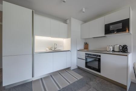 Rent in ski resort 3 room apartment 4 people - Résidence Castorettes - Chamonix - Kitchen