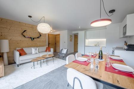 Rent in ski resort 3 room apartment 4 people - Résidence Castorettes - Chamonix - Living room