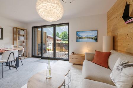 Location au ski Appartement 3 pièces 4 personnes - Résidence Castorettes - Chamonix - Séjour