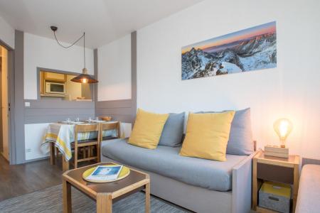 Skiverleih 2-Zimmer-Appartment für 4 Personen (CROCUS) - Résidence Chamois Blanc - Chamonix - Wohnzimmer